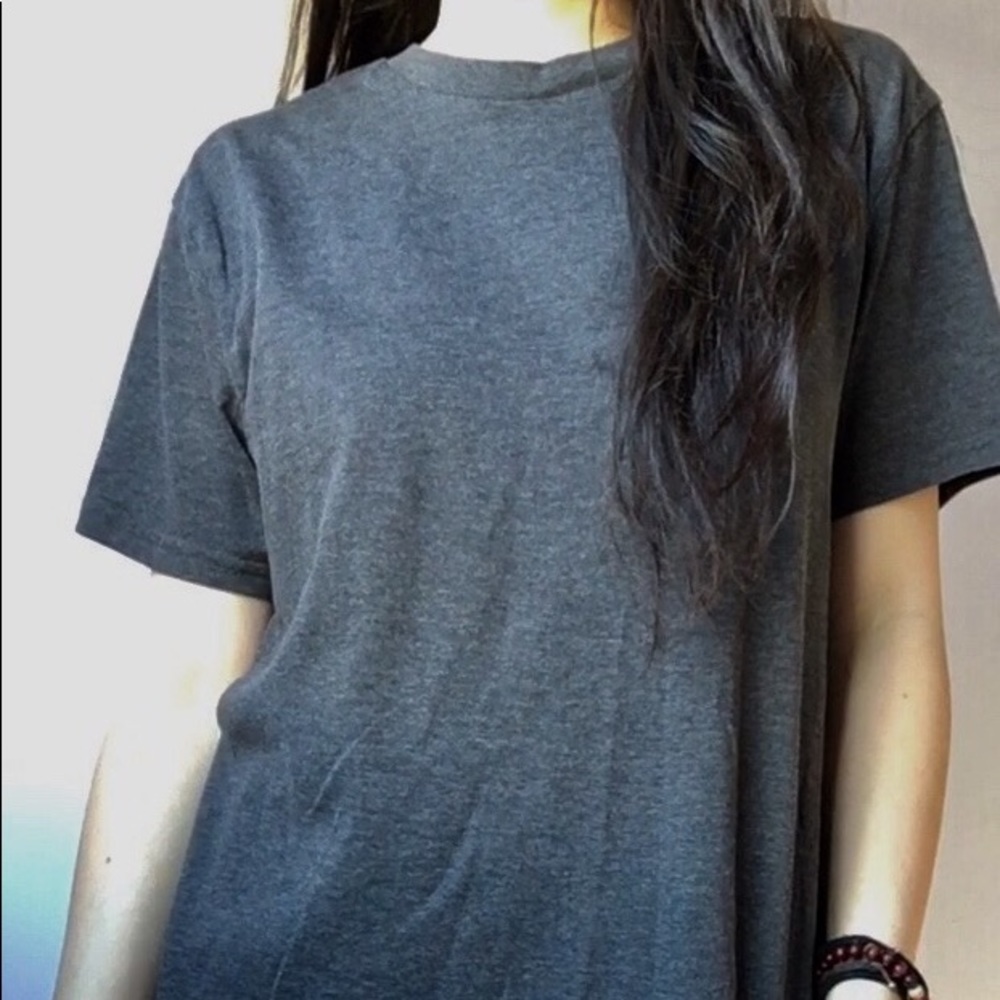 Cozy Grey Heathered Crew Neck